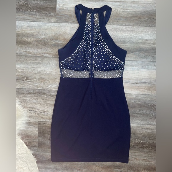 women’s navy blue semi-formal dress - Picture 2 of 3